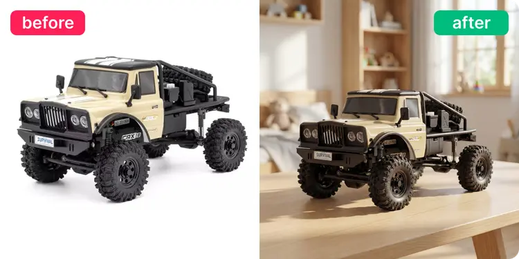 How to create product photos with AI